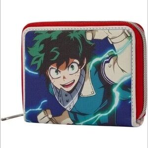 Anime Character Wallet with Red Trim